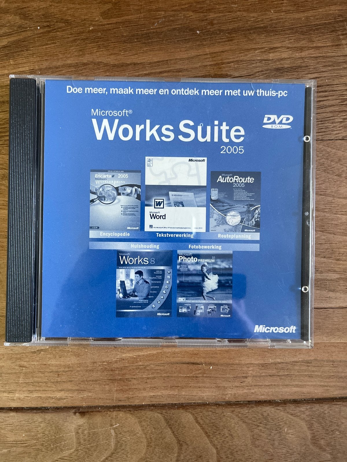 Microsoft Works Suite 2005 - Complete Office Software, Ophalen of Verzenden, Zo goed als nieuw, Windows