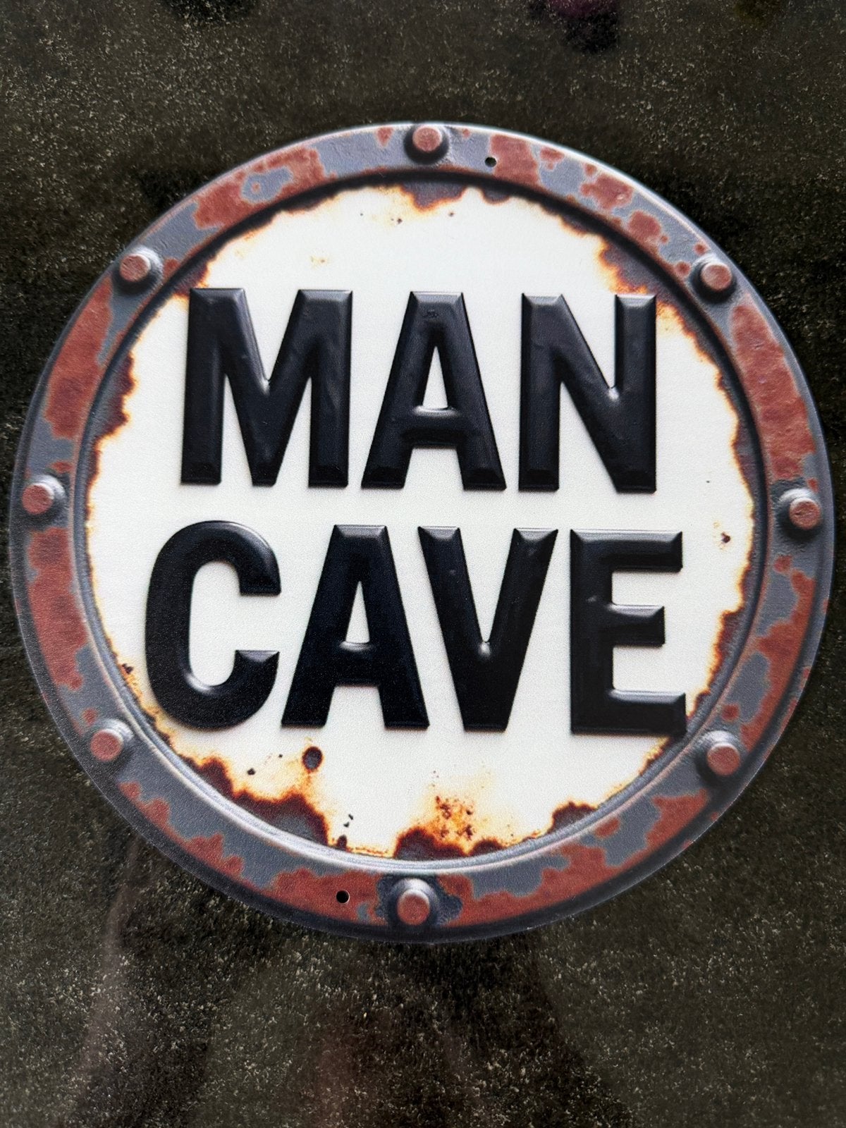 Man cave bord metaal, Ophalen of Verzenden, Nieuw