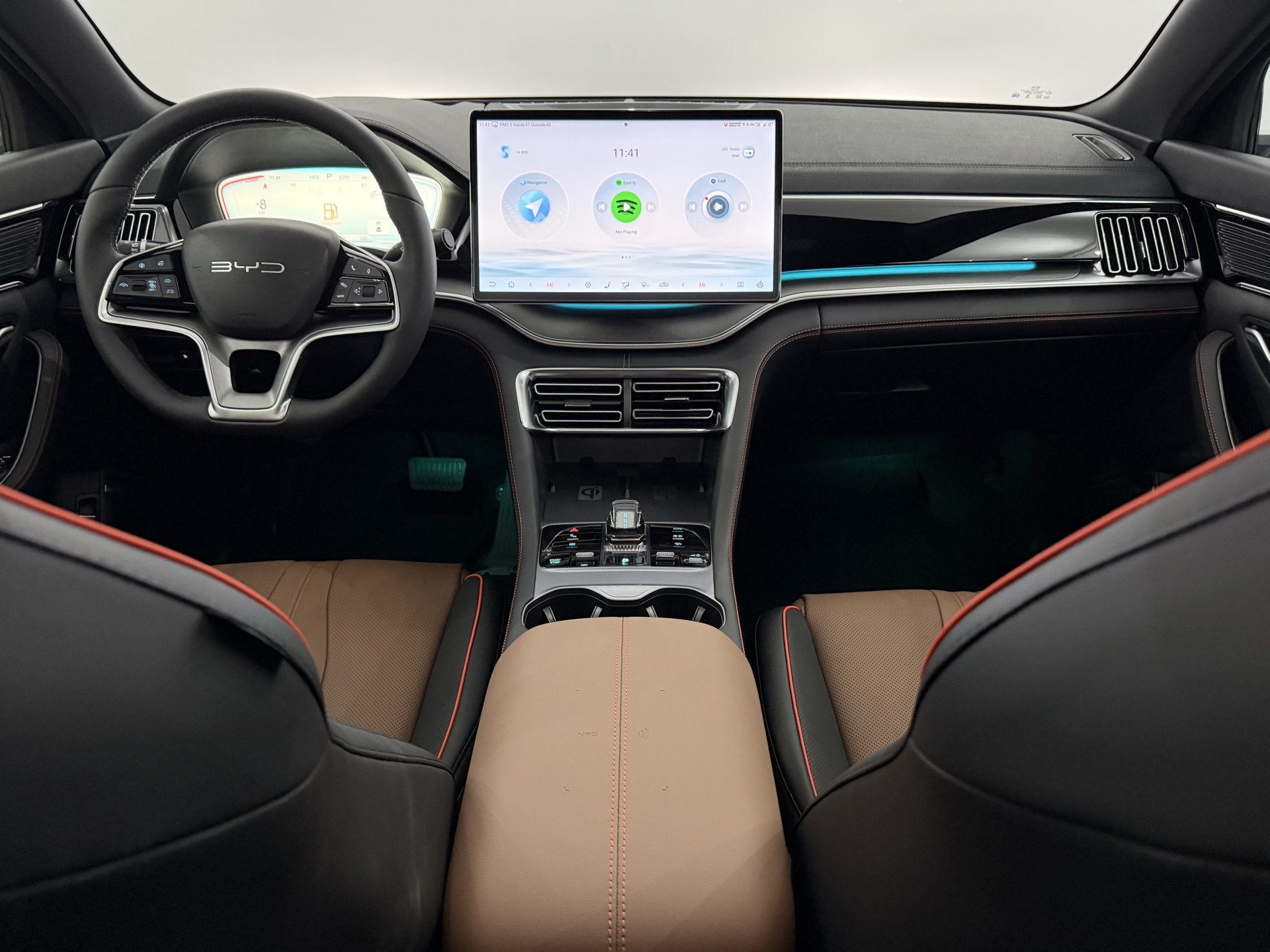 BYD SEAL U 1.5 T DM-i AWD Design Panoramadak, 360 Camera, Na, Auto's, BYD, Automaat, Seal U, 4 cilinders, Leder