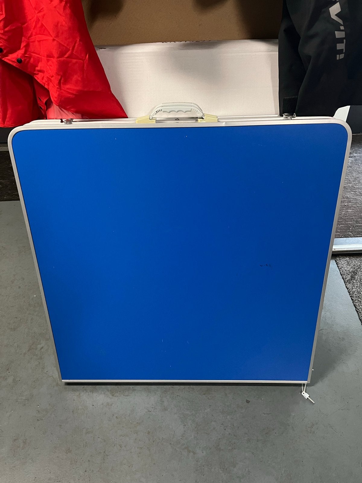 Kleine inklapbare pingpongtafel - goede staat, Ophalen, Gebruikt, Tafel Indoor, Inklapbaar
