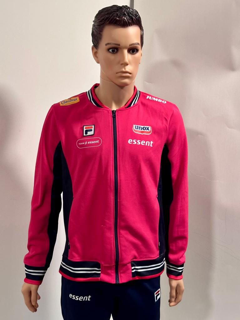 Sportkleding sportvest vest fila maat L team Essent, Maat 52/54 (L), Wandelen of Outdoor, Ophalen of Verzenden, Zo goed als nieuw
