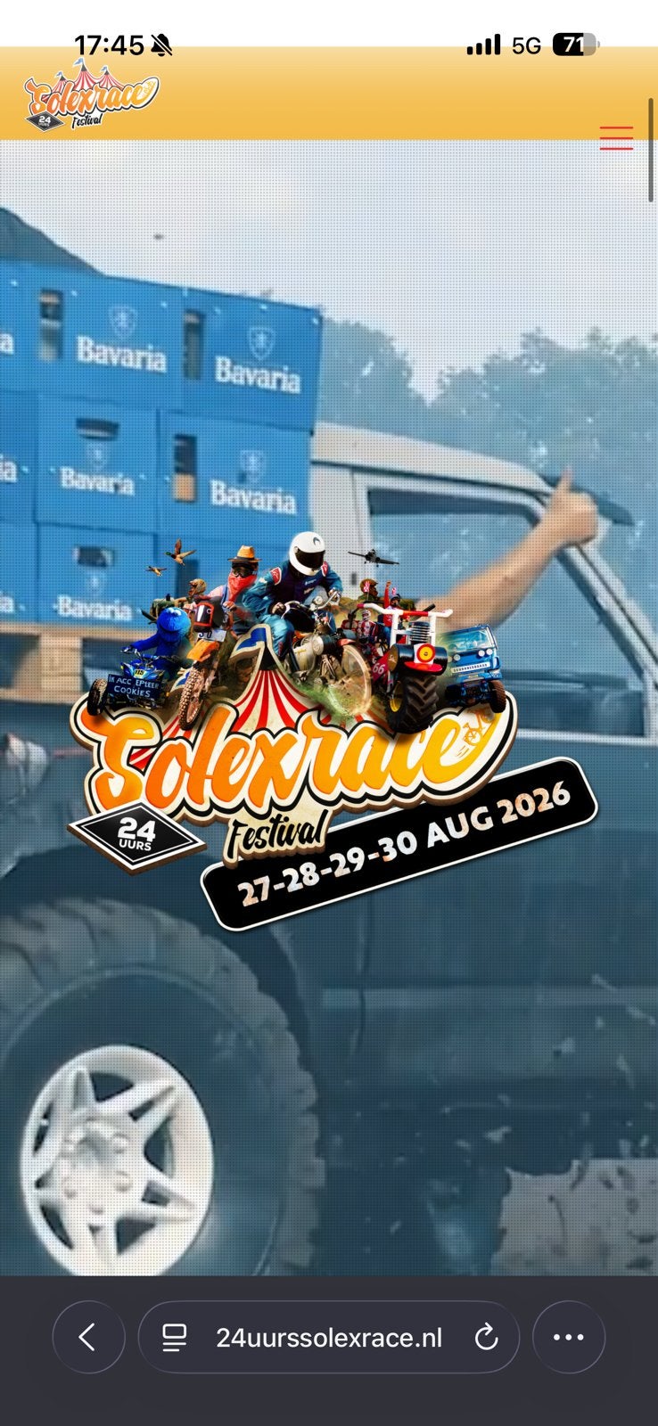 24u solexrace brascross kaart gezocht, Eén persoon, Ticket of Toegangskaart