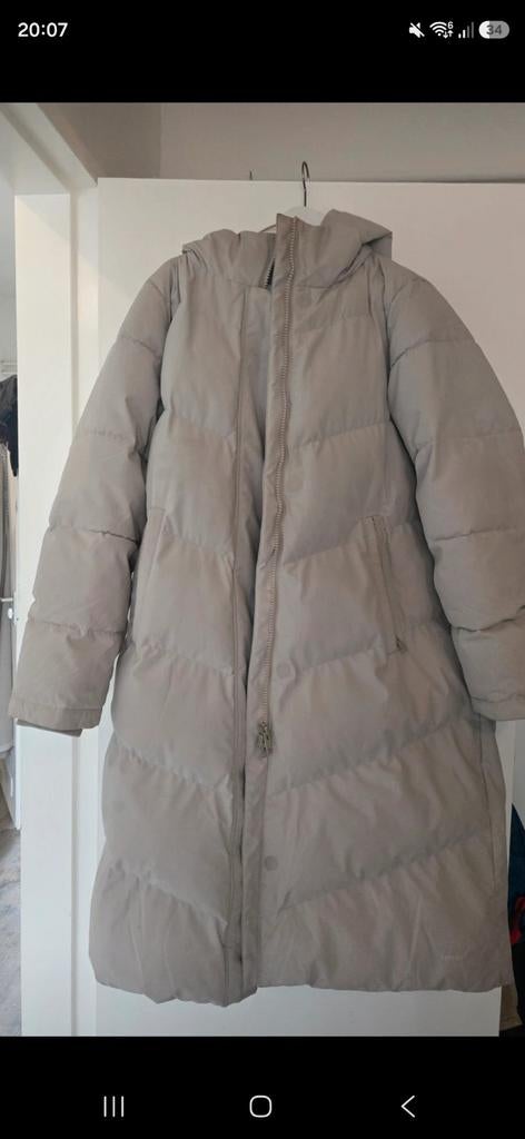 Winterjas Elvine, Kleding | Dames, Jassen | Winter, Ophalen of Verzenden, Zo goed als nieuw, Maat 42/44 (L), Beige