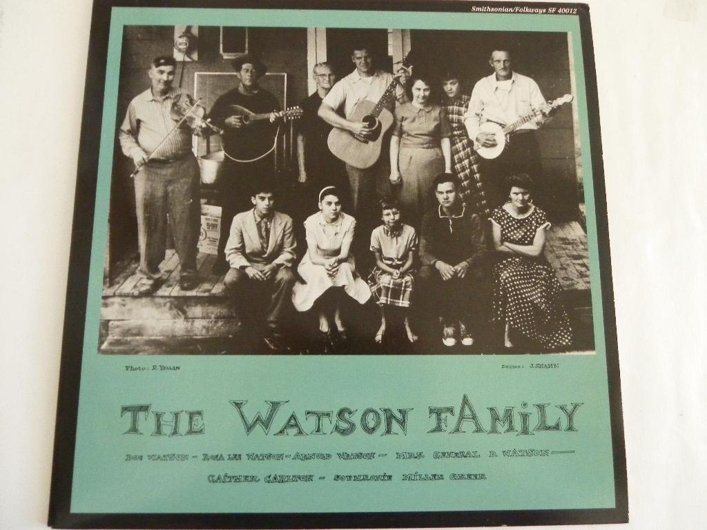 LP The Doc Watson Family - The Doc Watson Family, Inclusief insert, Ophalen of Verzenden, Zo goed als nieuw, 12 inch