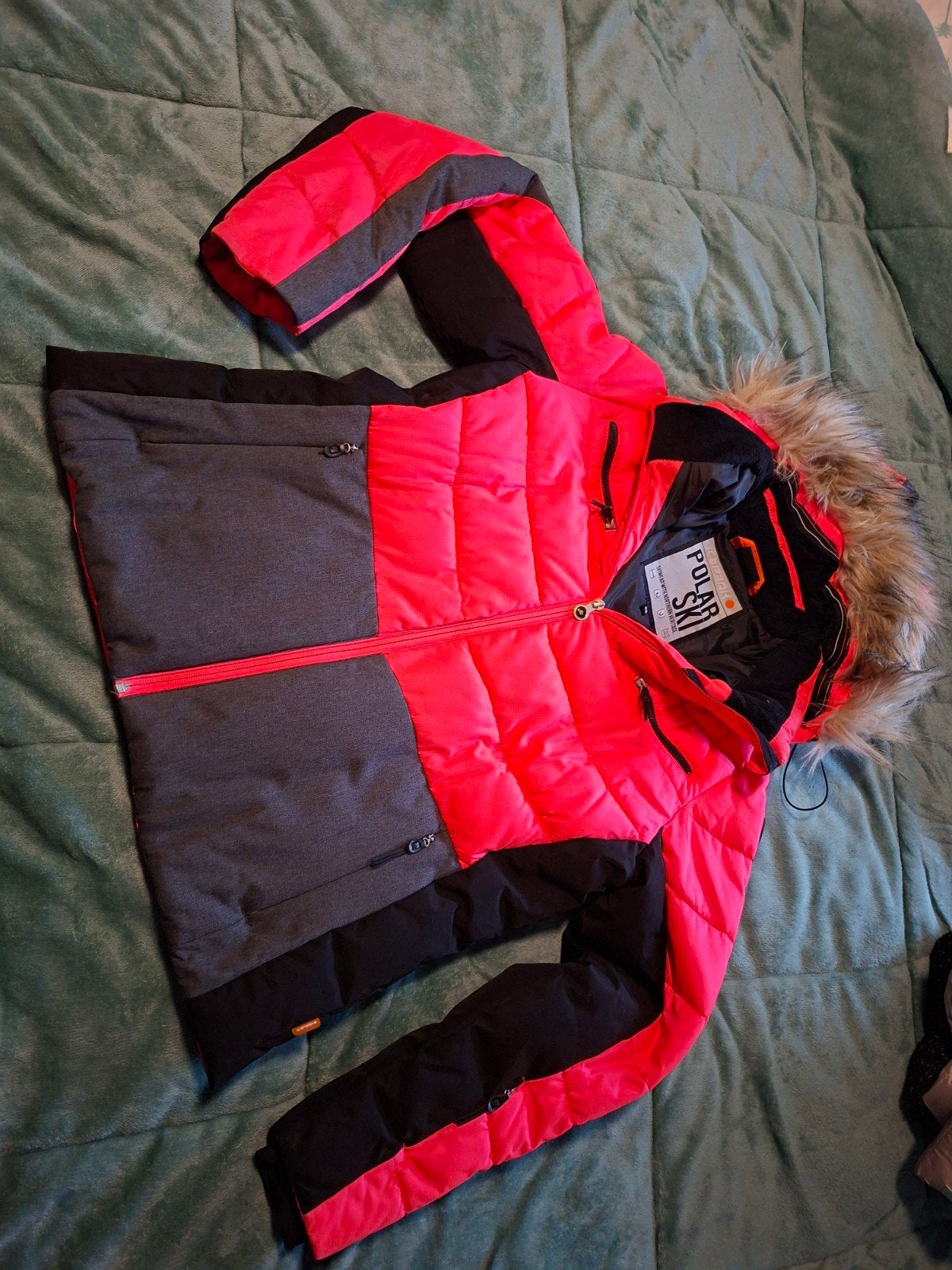 Icepeak Polar Ski Jas Dames Fel Roze - Maat 46, Ophalen of Verzenden