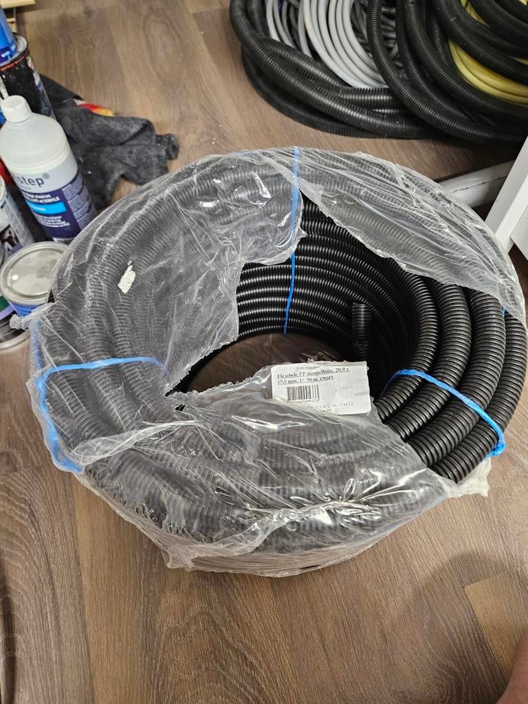 Flexibele mantelbuis 20mm, 50 meter - Nieuw, Doe-het-zelf en Verbouw, Elektra en Kabels, Ophalen of Verzenden, Nieuw, Overige typen