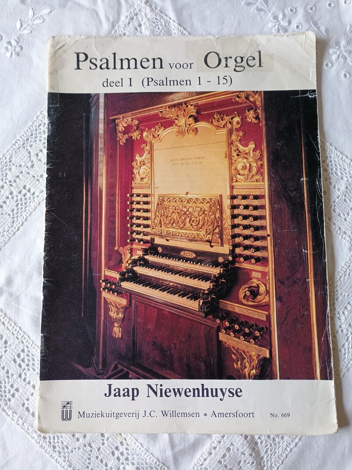 Psalmen voor orgel - Deel 1 - Jaap Niewenhuyse, Muziek en Instrumenten, Bladmuziek, Ophalen of Verzenden, Gebruikt, Religie en Gospel