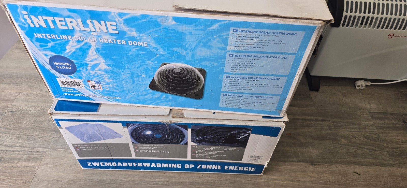 2x Interline Solar Heater- Zwembadverwarming op Zonne-ene, Minder dan 80 cm, Overige typen, Nieuw, Ophalen of Verzenden