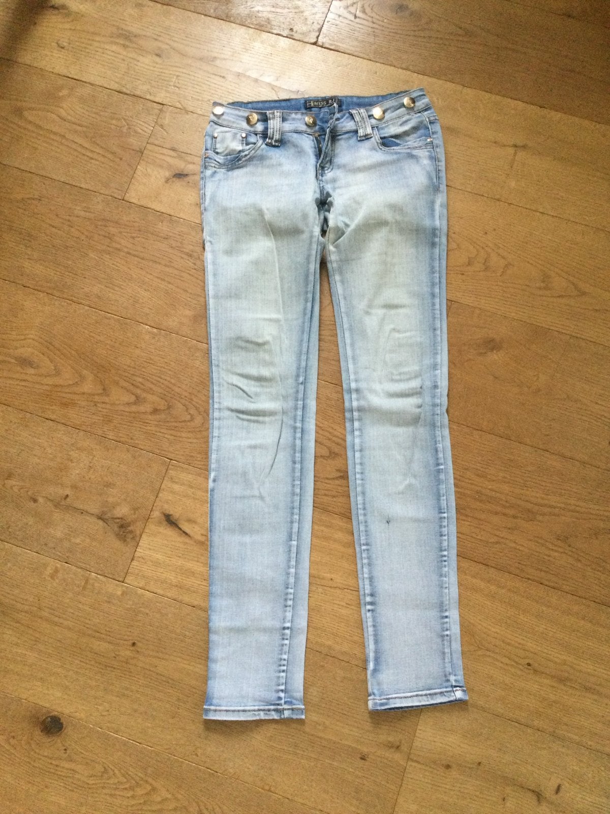 Lichtblauwe skinny jeans S, Kleding | Dames, Ophalen of Verzenden, Zo goed als nieuw, Blauw, W28 - W29 (confectie 36)