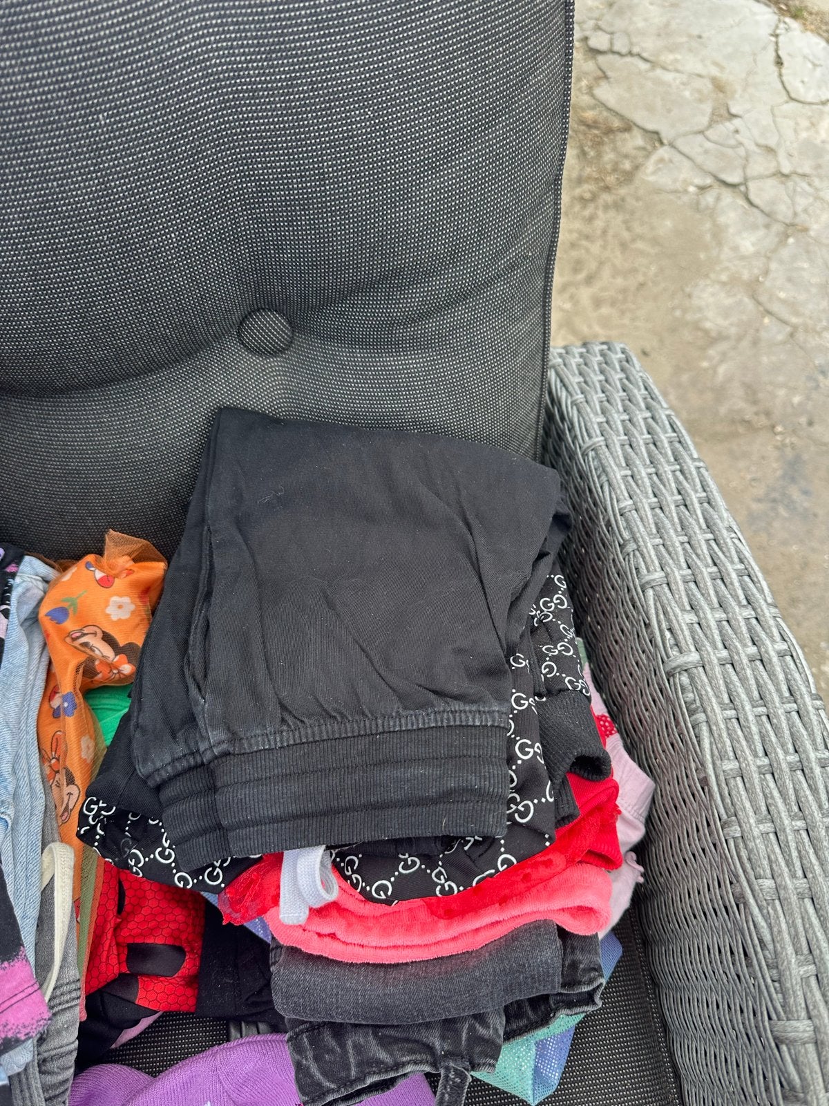 Partij kinderkleding 134/140 (30 stuks) + maillots, Ophalen of Verzenden, Gebruikt, Jongen of Meisje, Setje