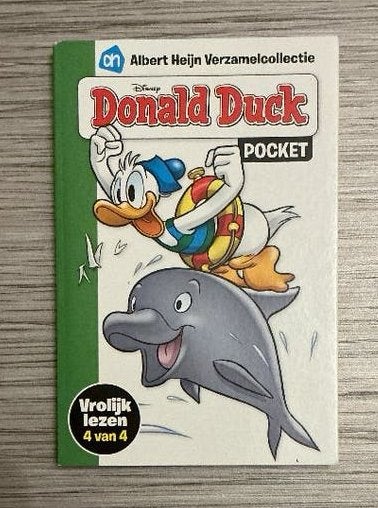 Donald Duck pocket AH verzamelcollectie nr 4, Boeken, Eén stripboek, Ophalen of Verzenden, Zo goed als nieuw, Disney