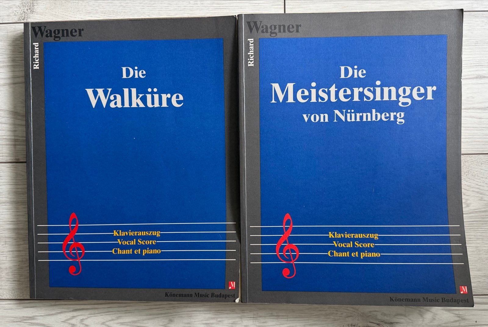 Partituren: Wagner, Bizet, Muziek en Instrumenten, Gebruikt, Klassiek, Ophalen of Verzenden, Koor