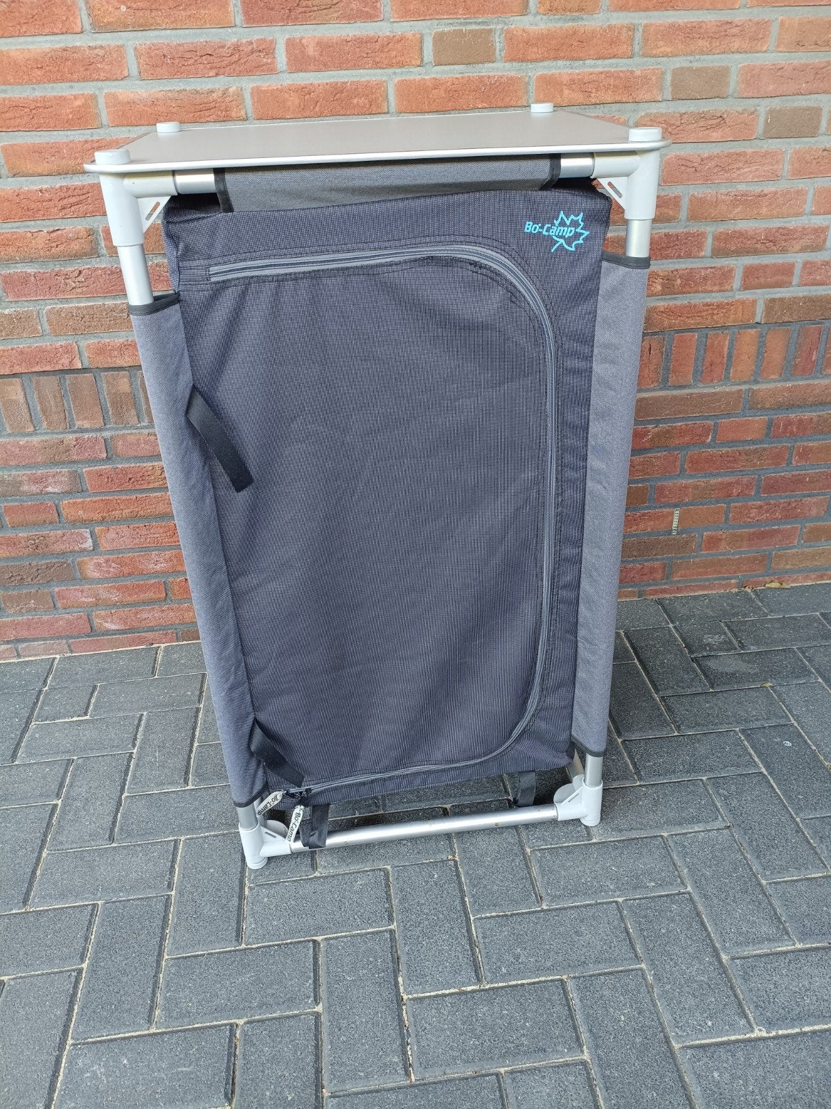 Bo-Camp Opvouwbare Campingkast met 3 Planken, Caravans en Kamperen, Ophalen, Gebruikt