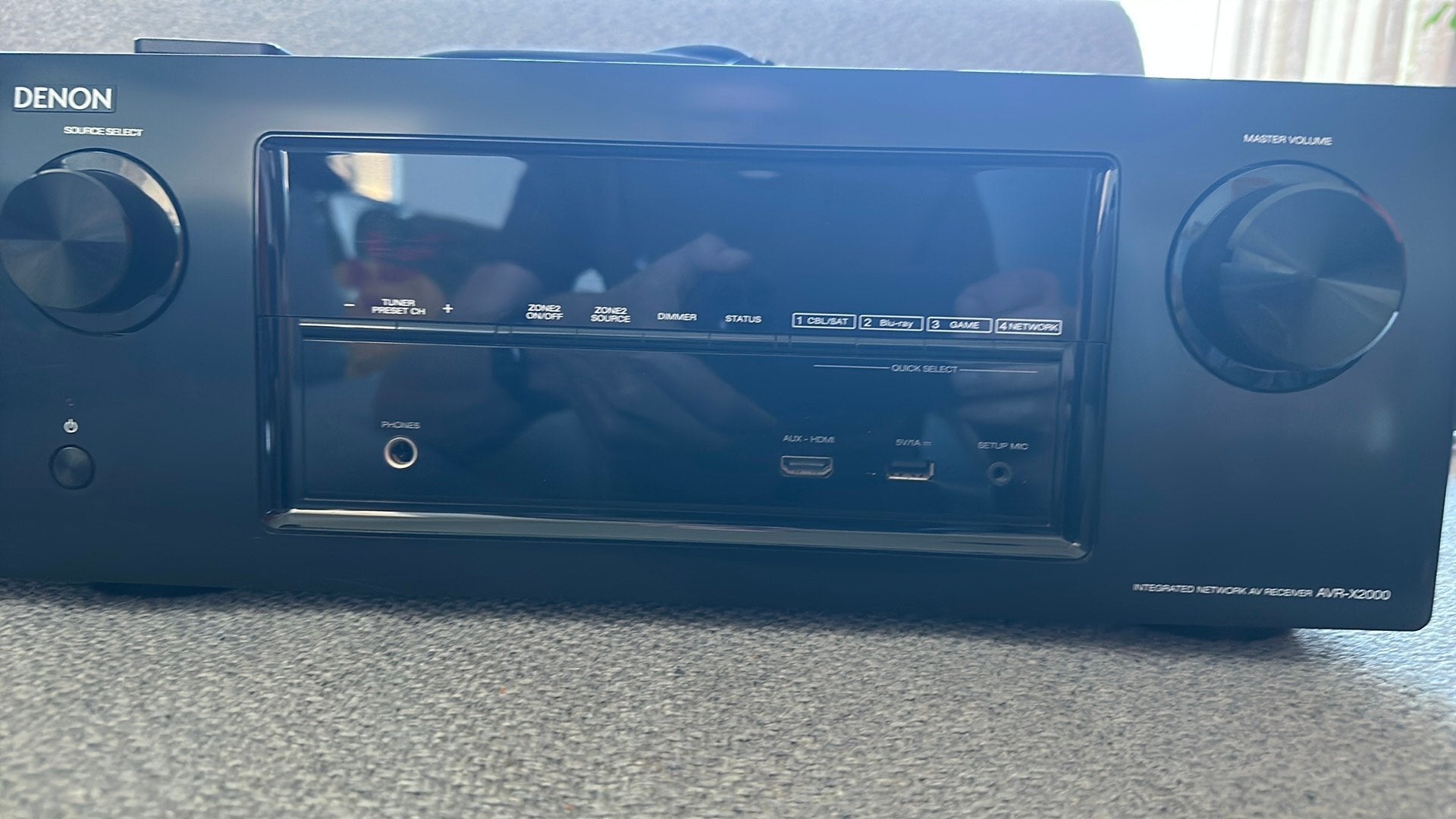 Denon AVR-X2000 AV Receiver - Zo goed als nieuw, Ophalen, Denon, Zo goed als nieuw, 120 watt of meer