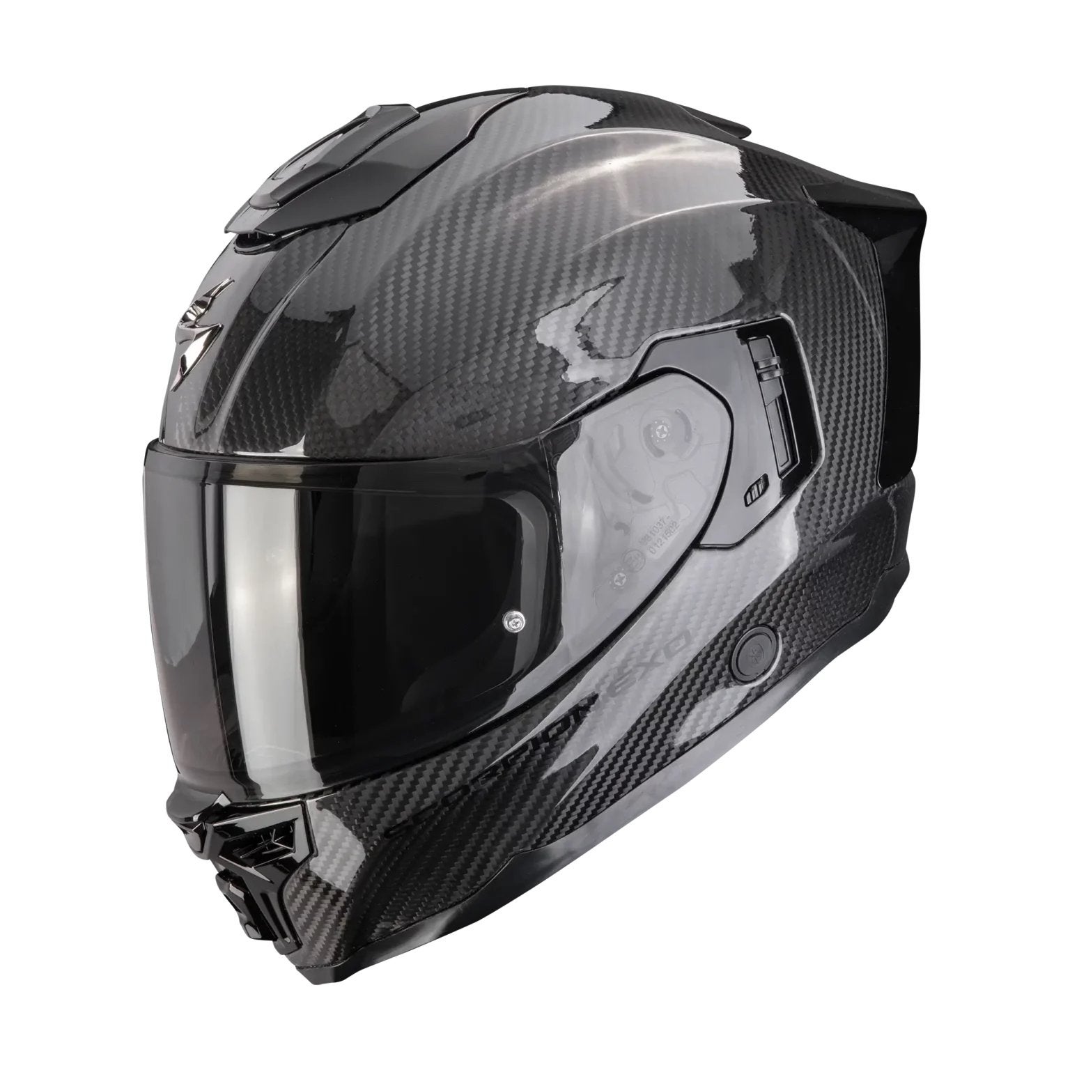 Nieuw Scorpion exo-1500 CARBON solid glossy black, Motoren, Ophalen of Verzenden, Nieuw met kaartje, Integraalhelm, Overige merken