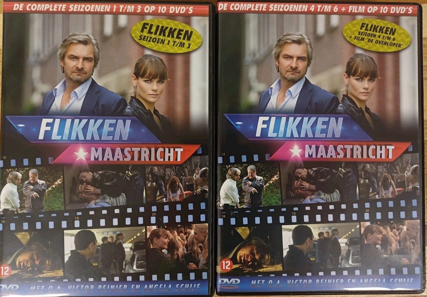 Flikken Maastricht 1-6 + de overloper, Ophalen of Verzenden, Zo goed als nieuw