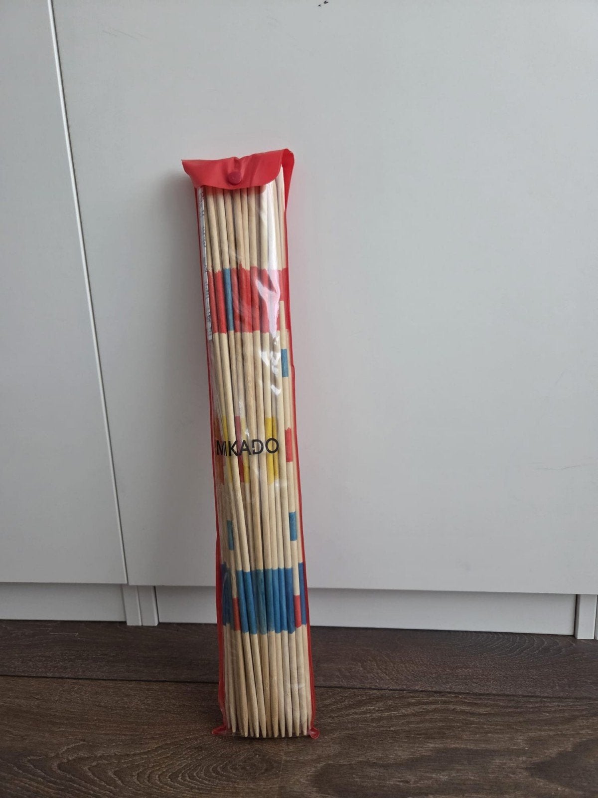 Mikado spel (grote buitenspeelvariant), Vijf spelers of meer, Ophalen, Gebruikt