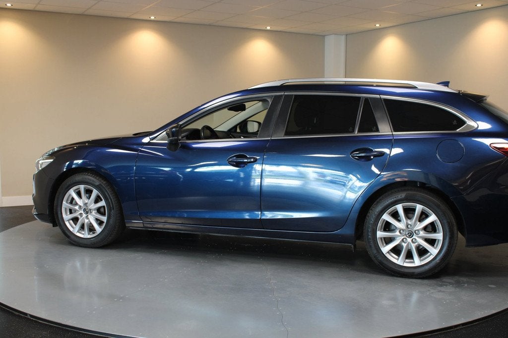 Mazda 6 Sportbreak 2.0 SkyActiv-G 165 Skylease Drive *Automa, Auto's, Mazda, 1998 cc, Gebruikt, 4 cilinders, 5 stoelen