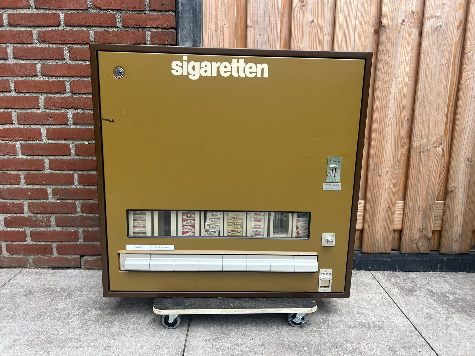 Sielaff & Co Shagautomaat / Sigarettenautomaat jaren '70/'80, Ophalen, Gebruikt