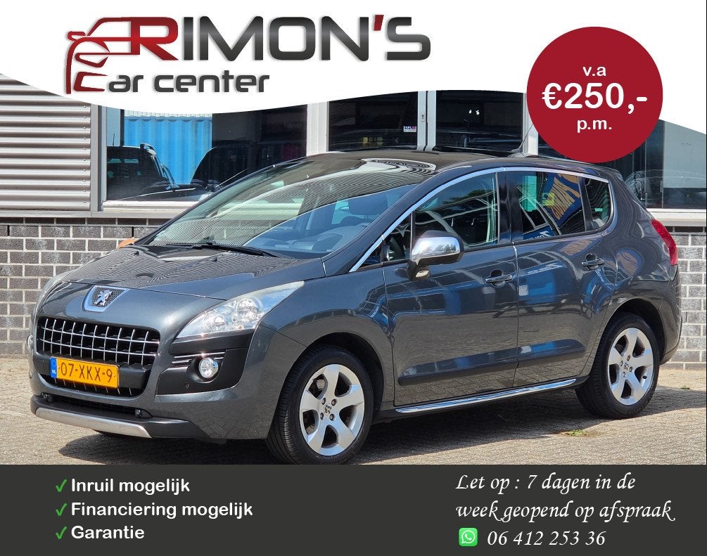 Peugeot 3008 1.6 THP Allure Pano Navi Camera Head-up Display, Auto's, Peugeot, Bedrijf, Te koop, ABS, Airbags, Airconditioning