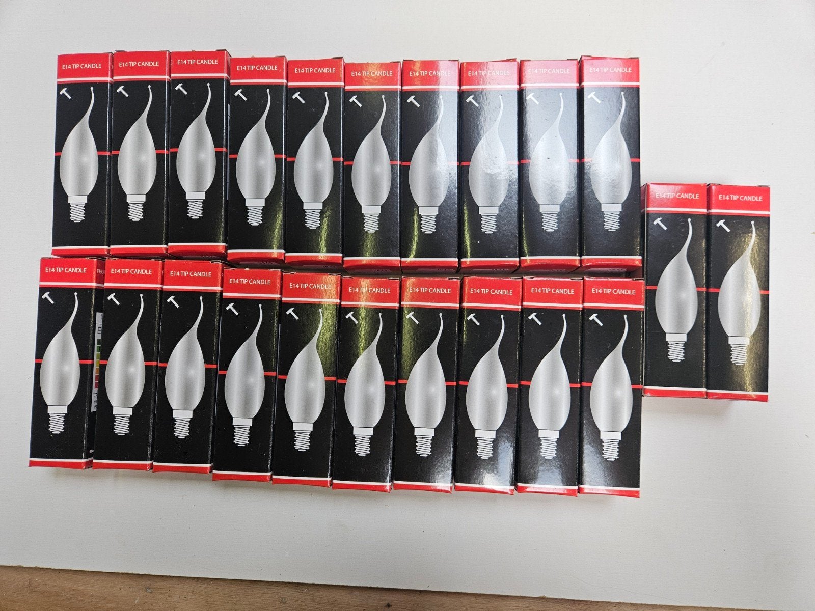 22x Sier Kaarslamp 15W E14, Gloeilamp, Ophalen of Verzenden, Zo goed als nieuw, Onbekend