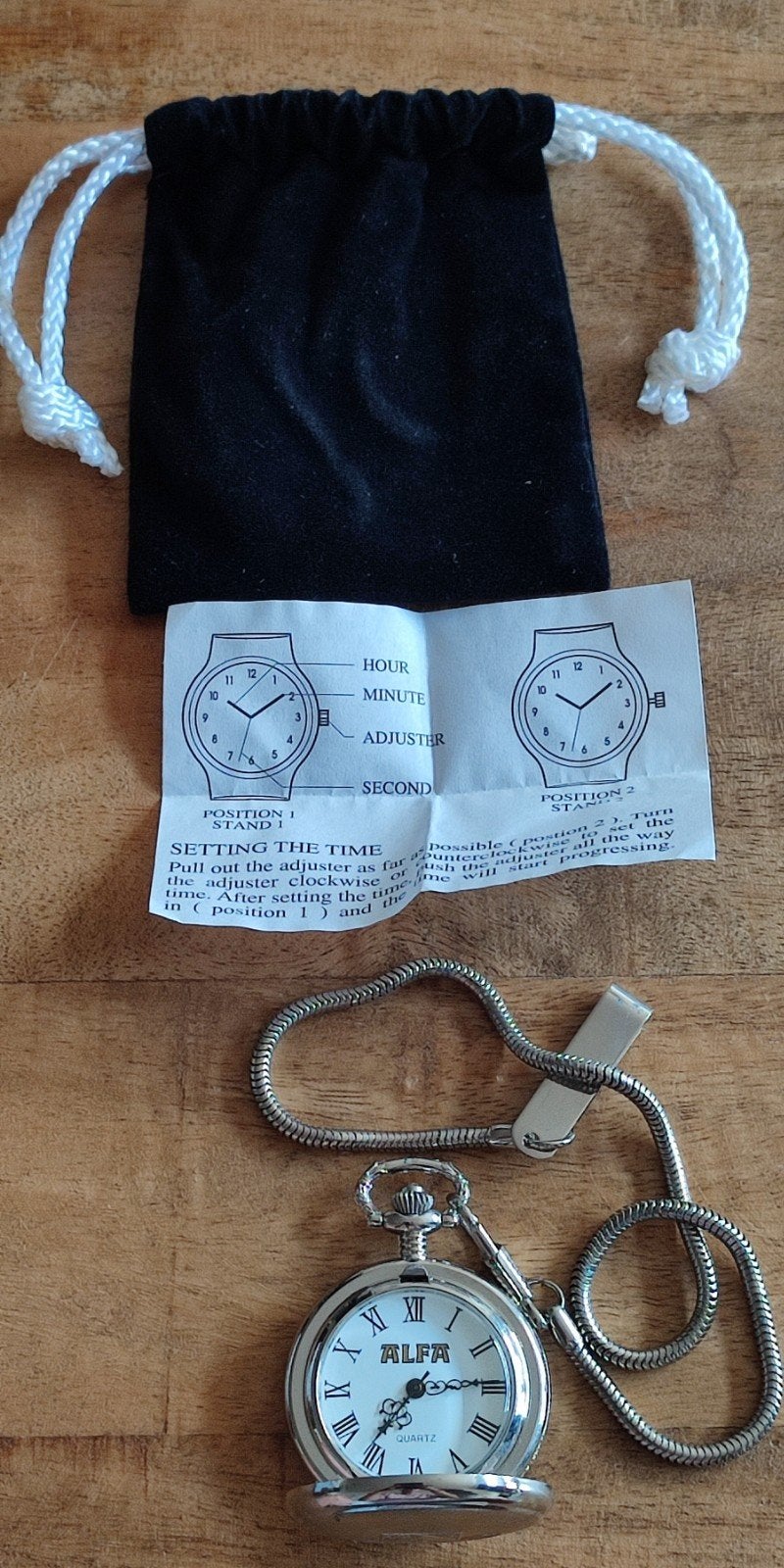 Alfa Bier Zakhorloge 1995 Jubileumeditie, Ophalen of Verzenden, Gebruikt, Staal, Zakhorloge