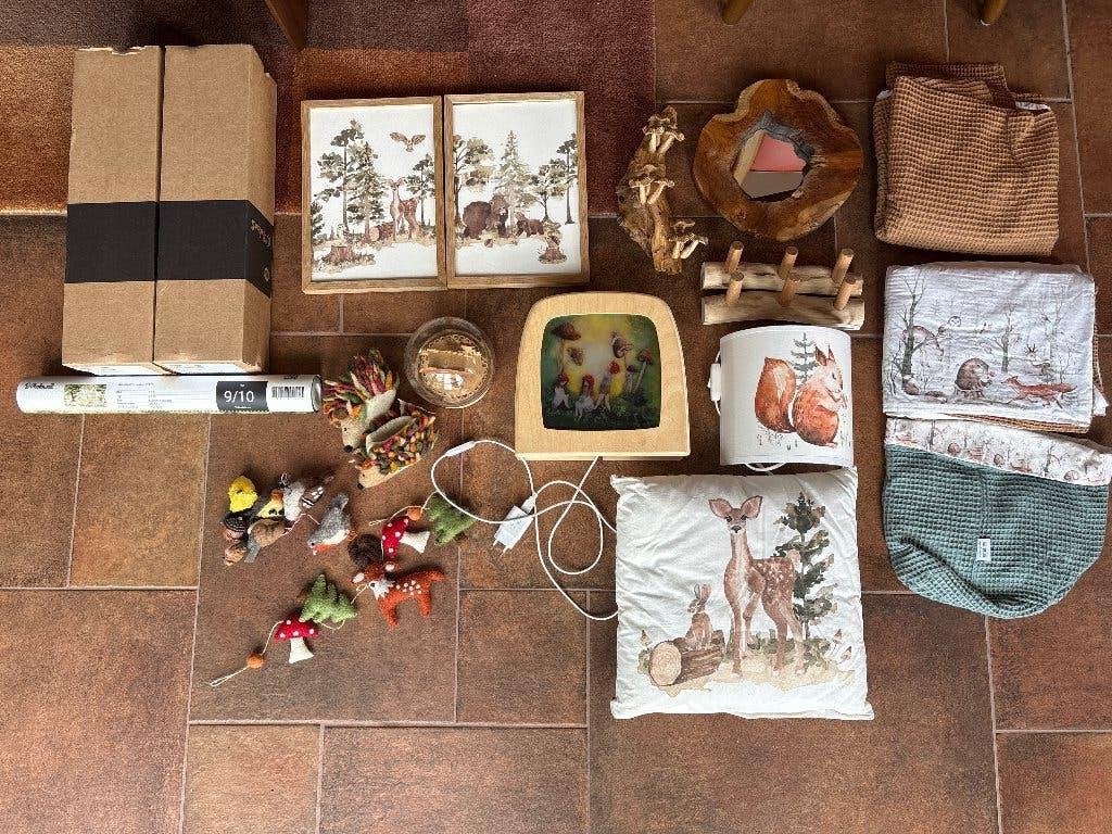 Volledige kinderkamer thema in het bos, Ophalen of Verzenden, Nieuw, Jongetje of Meisje