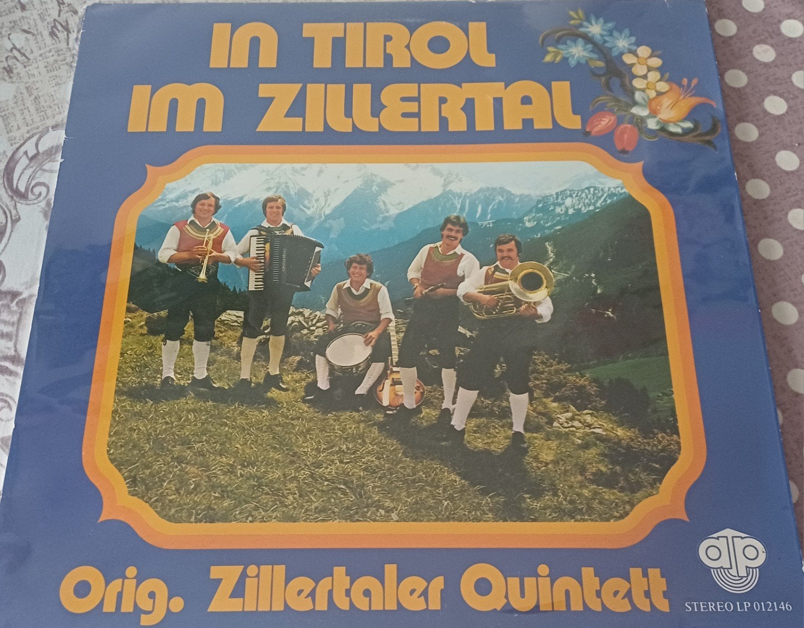 Orginal Zullertaler Quintett.    LP.    Mooie Polka's., Ophalen of Verzenden, Zo goed als nieuw, 12 inch, Levenslied of Smartlap