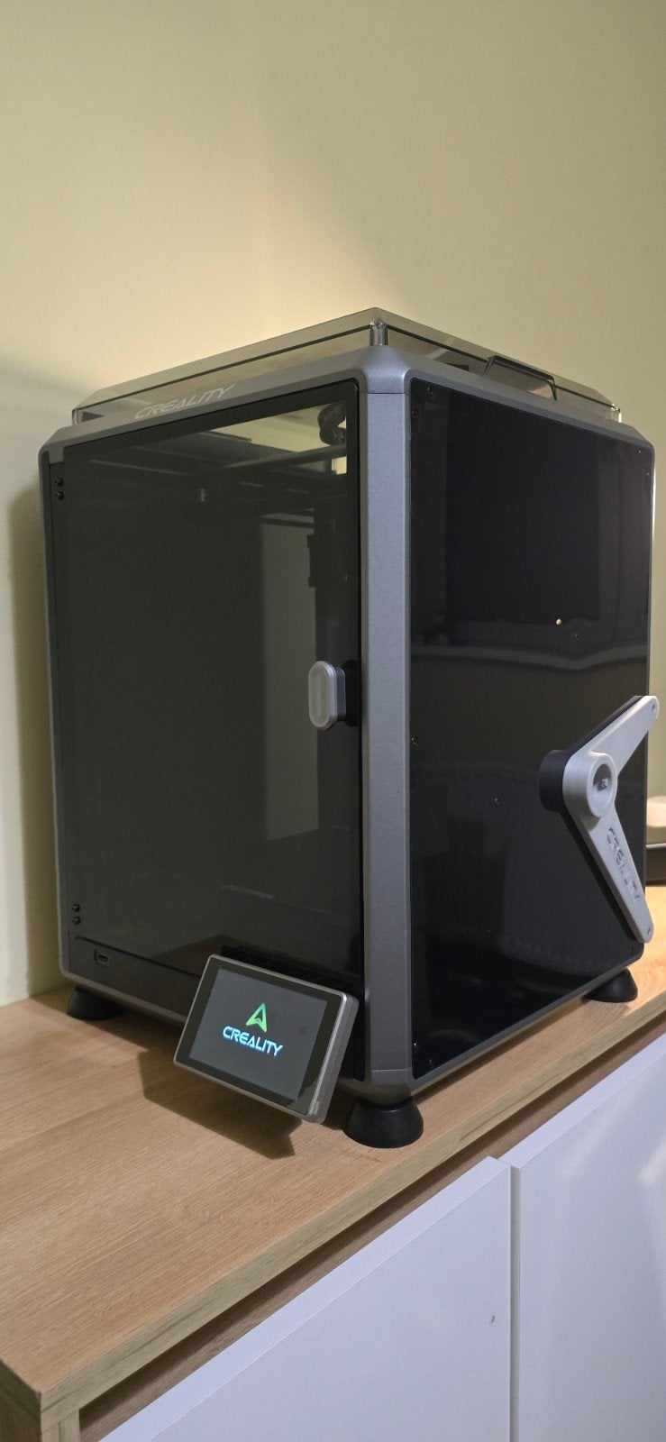Creality K1C met extras, Computers en Software, 3D Printers, Zo goed als nieuw, Filament, Ingebouwde Wi-Fi, Ophalen
