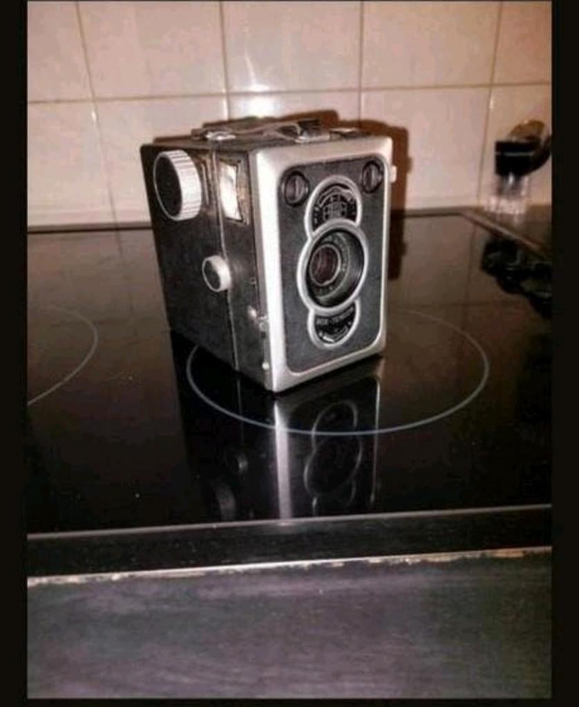 Zeis ikon box-tengor camera vintage retro Zoldervondst
Ikon, Ophalen of Verzenden, Fototoestel