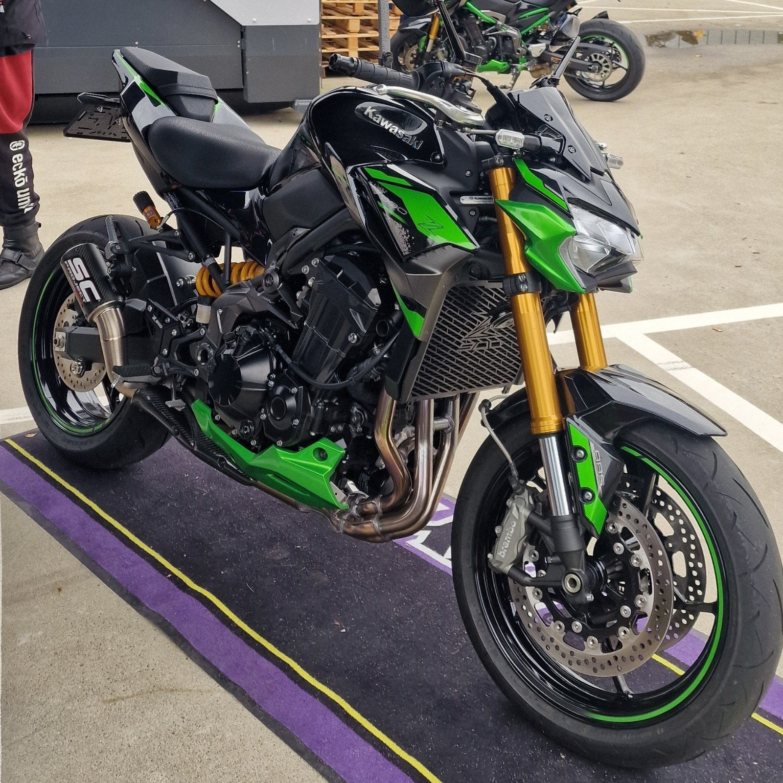 Kawasaki Z900SE 2023 met sc project uitlaat, Motoren, Motoren | Kawasaki, Motorrijbewijs A, Particulier, Naked bike