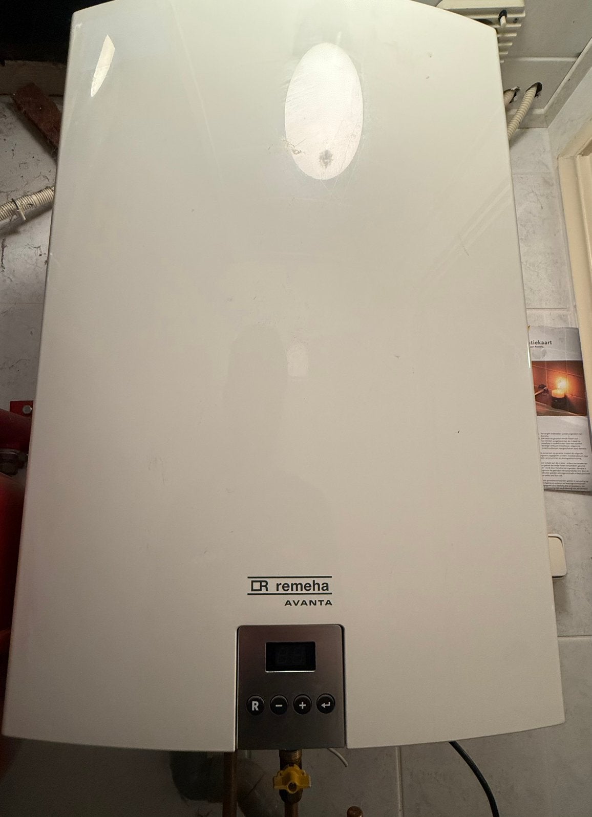 Remeha cv ketel, Ophalen, Geiser, Zo goed als nieuw, Minder dan 20 liter