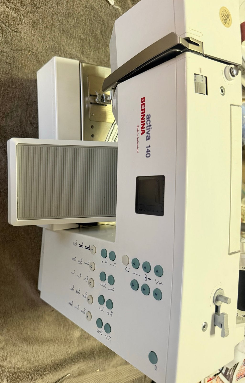Bernina activa 140 naaimachine met handleiding, Ophalen of Verzenden, Gebruikt, Naaimachine, Bernina