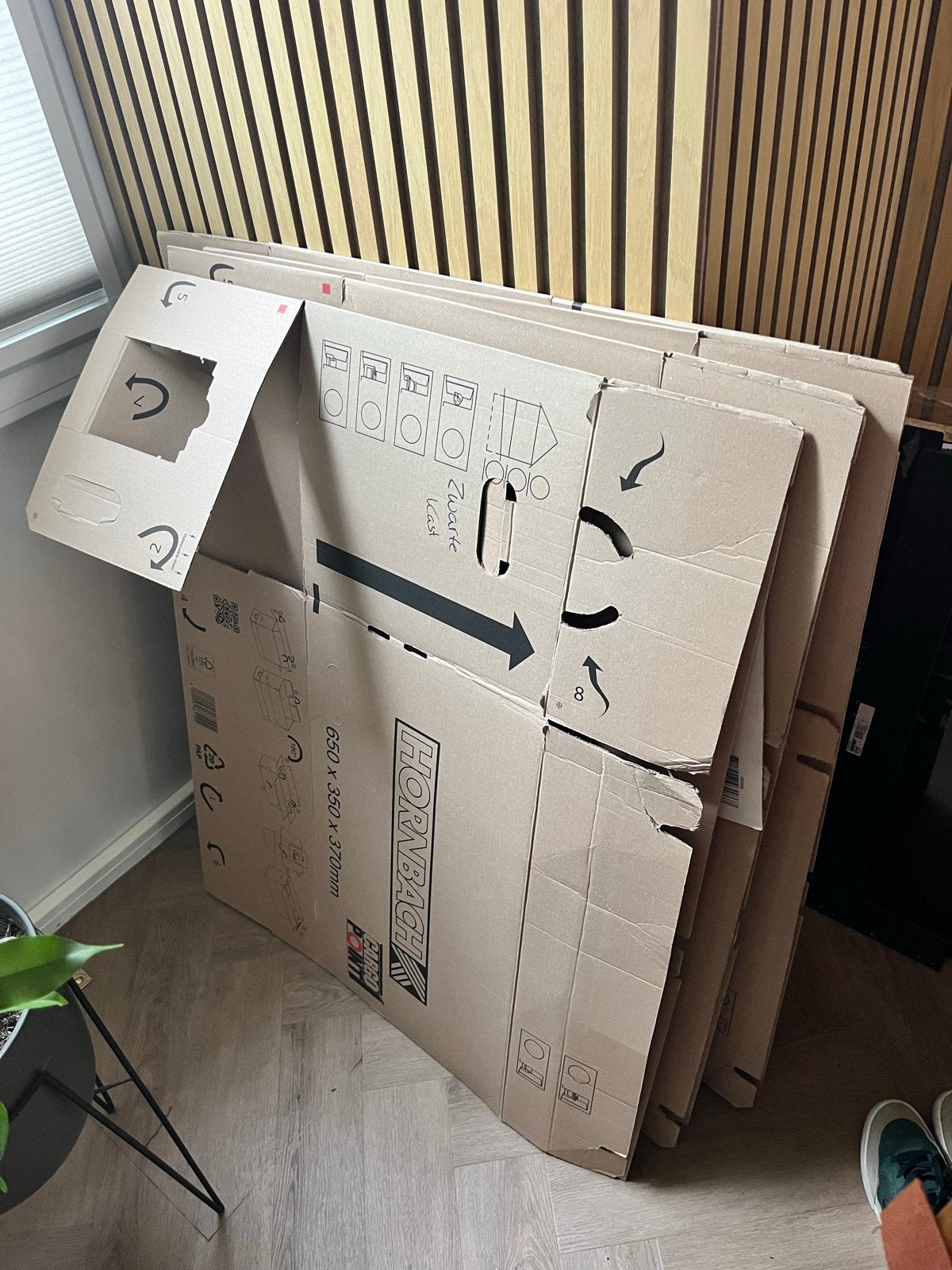 Verhuisdozen Hornbach, Ophalen, Overige materialen, Gebruikt, 50 tot 100 cm