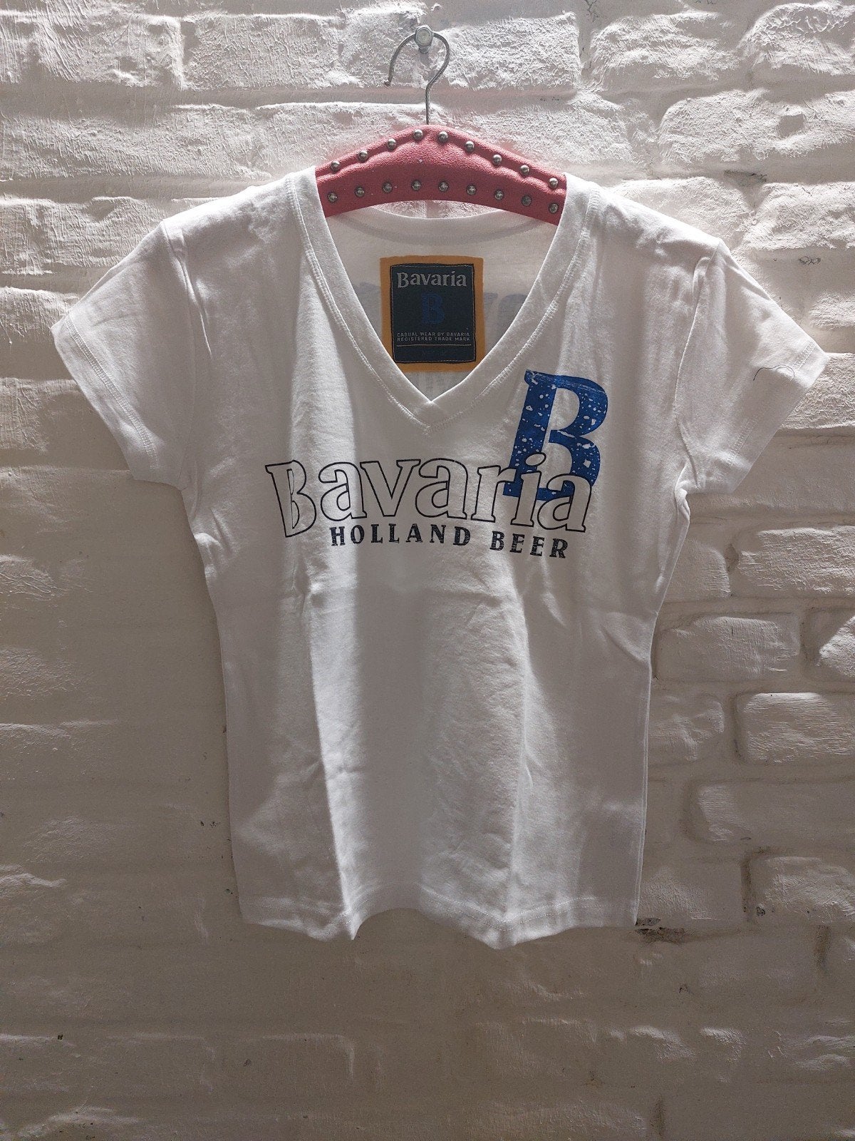 Bavaria T-shirt wit maat M, Kleding | Heren, Bavaria, Wit, Nieuw, Verzenden
