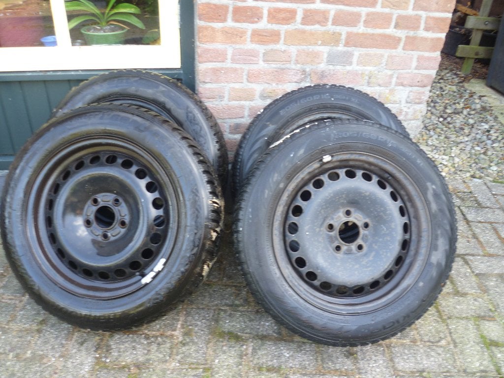 winterbanden Volvo S 80, Ophalen
