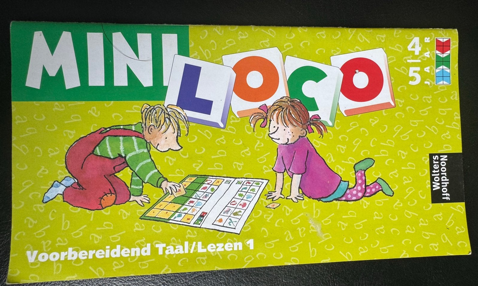 Mini Loco Voorbereidend Taal/Lezen 1 (4-5 jaar), Ophalen of Verzenden, Gelezen, 3 tot 4 jaar
