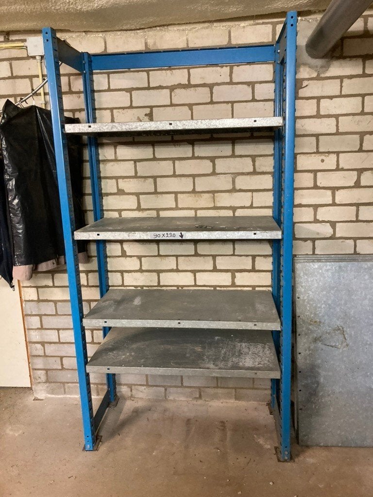 Zware stelling bijna gratis magazijnstelling legbordstelling, Ophalen, Zo goed als nieuw, Overige typen