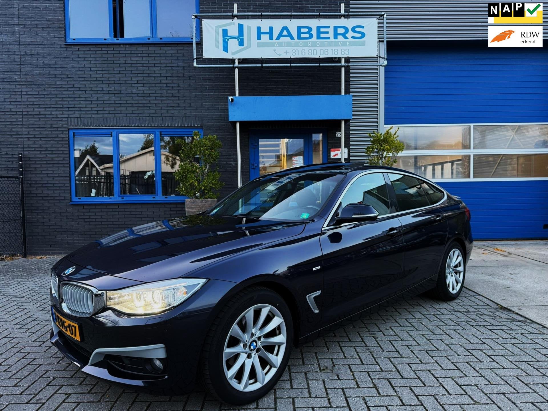 BMW 3-serie Gran Turismo 320i High Executive 184PK|Origineel, Auto's, BMW, Automaat, Dealer onderhouden, Achterwielaandrijving