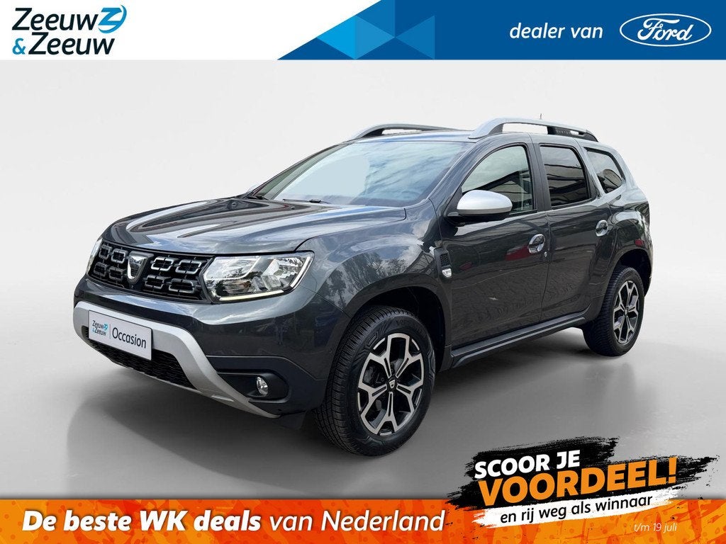 Dacia Duster 1.0 TCe Prestige | Lage kilometers | Rondom cam, Auto's, Dacia, Bedrijf, Te koop, Duster, 360° camera, ABS, Achteruitrijcamera
