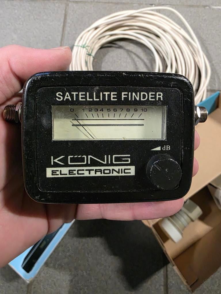 Satelliet Finder, LNB en afstandsbediening, Ophalen, Gebruikt, (Schotel)antenne-accessoires, Overige merken
