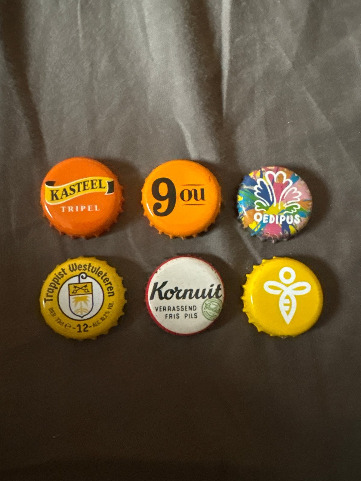 Bierdopjes Collectie: Kasteel, Westvleteren, Oedipus, Kornui, Verzamelen, Ophalen of Verzenden, Gebruikt