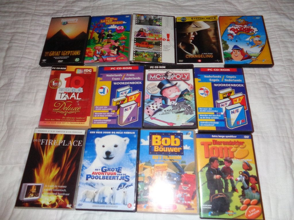 13 stuks Mooie DVd`s, Alle leeftijden, Ophalen of Verzenden, Zo goed als nieuw