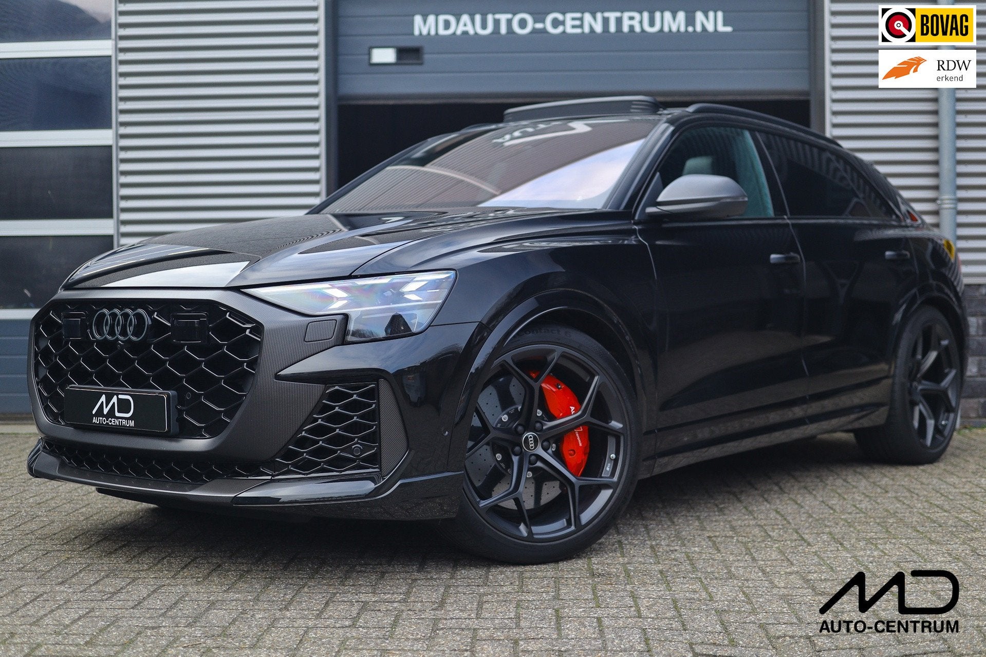 Audi RS Q8 4.0 Performance 640 pk| Carbonpakket| B&O Advance, Auto's, Gebruikt, Zwart, Leder, Bedrijf