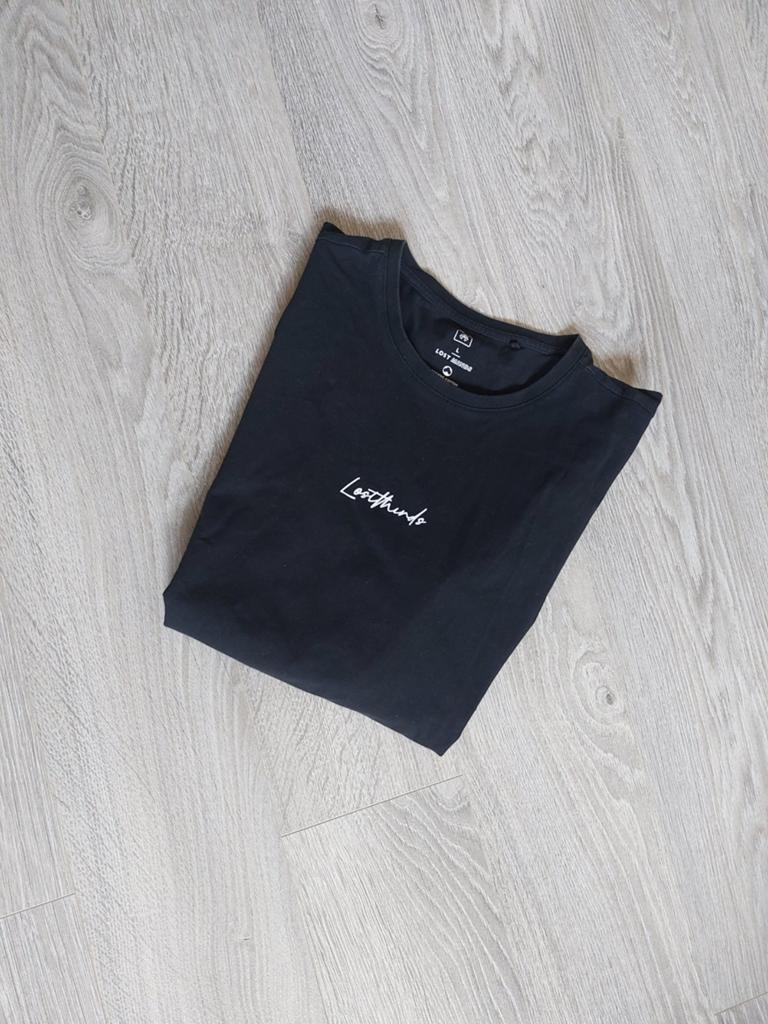 Heren T-shirt Zwart Maat L, Maat 52/54 (L), Zwart, Lost Minds, Ophalen of Verzenden