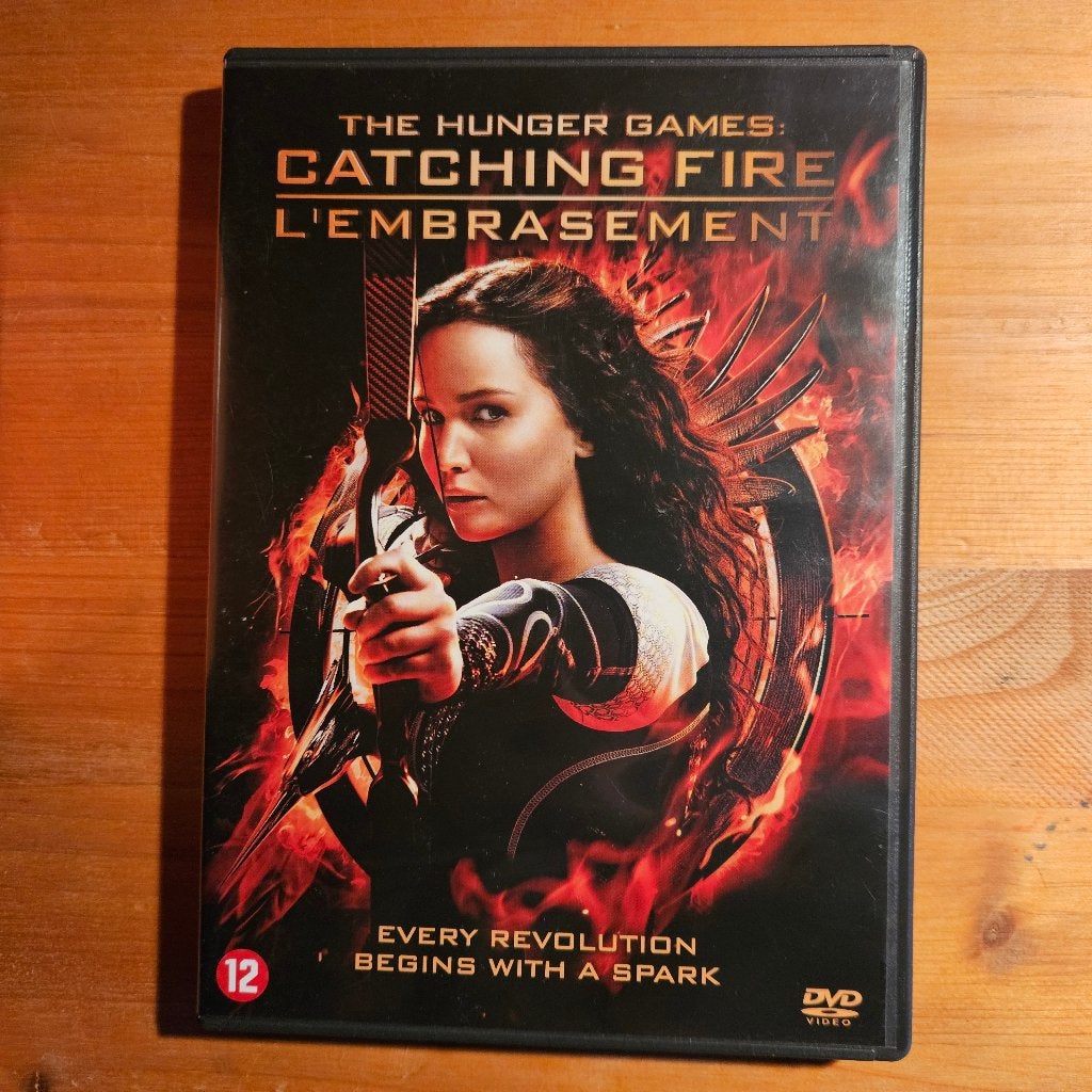 DVD The Hunger Games Catching Fire, Engels, Nederlands, Actie, Ophalen of Verzenden