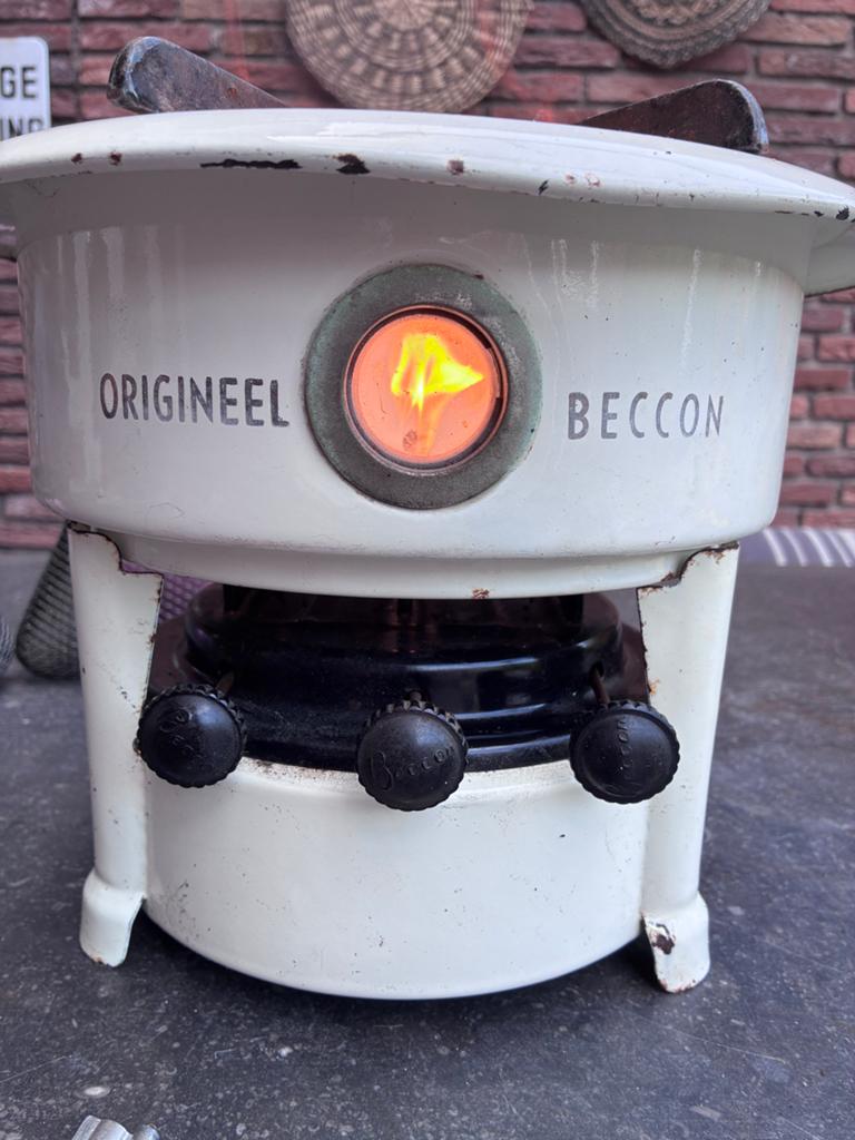 Origineel Beccon Rechaud - Vintage Warmhoudplaat, Ophalen of Verzenden