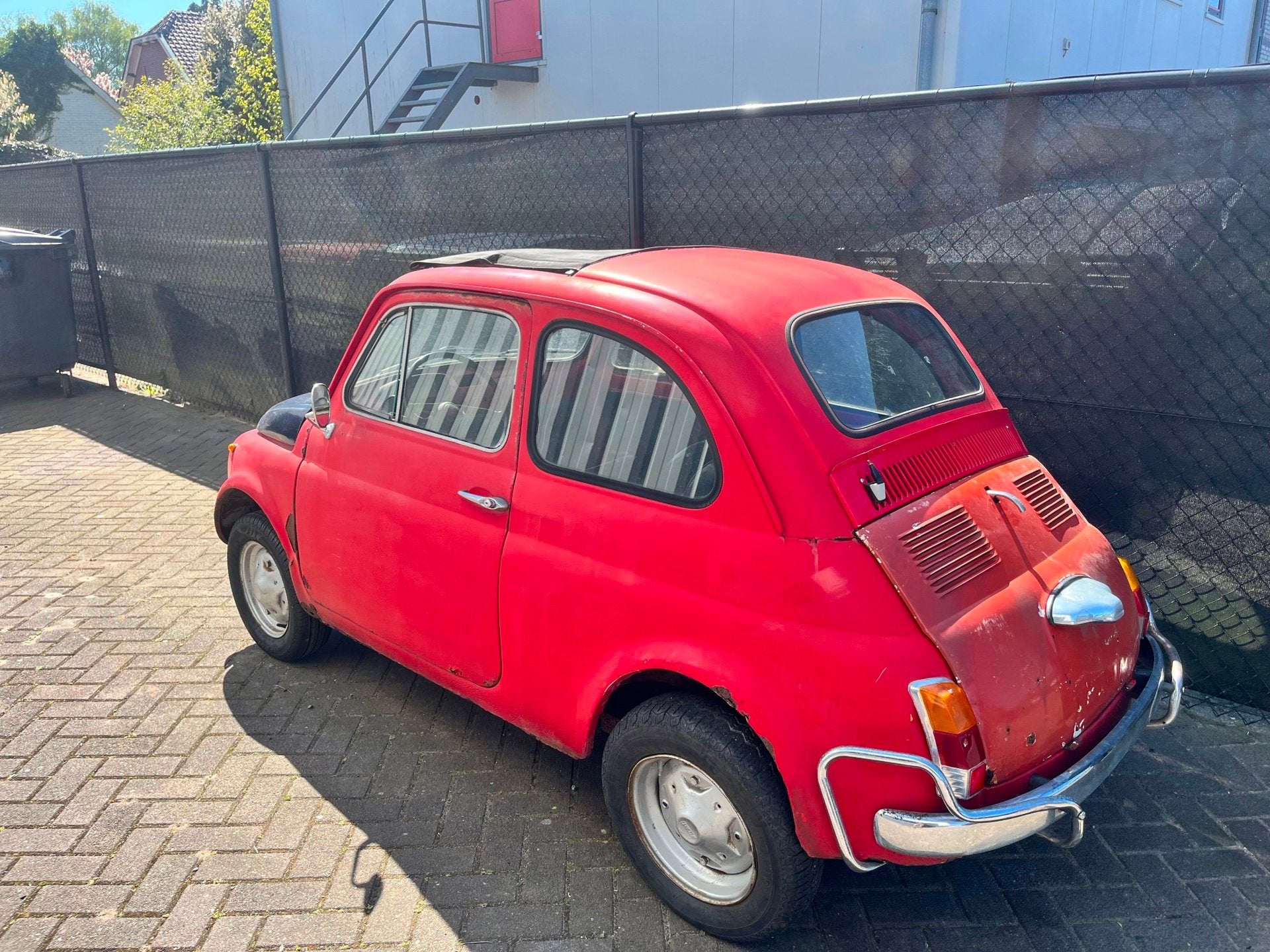 Fiat 500 Lusso, Achterwielaandrijving, Gebruikt, Origineel Nederlands, Bedrijf
