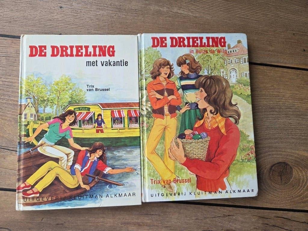 Meisjesboeken, de drieling, Gelezen, Verzenden, Trix van Brussel, Fictie