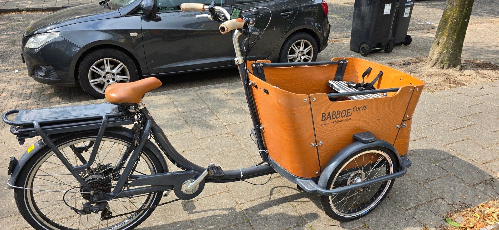 zeer goede staat babboe curve e GOEDGEKEURD met huif, Overige merken, 4 kinderen of meer, Huif, Ophalen of Verzenden